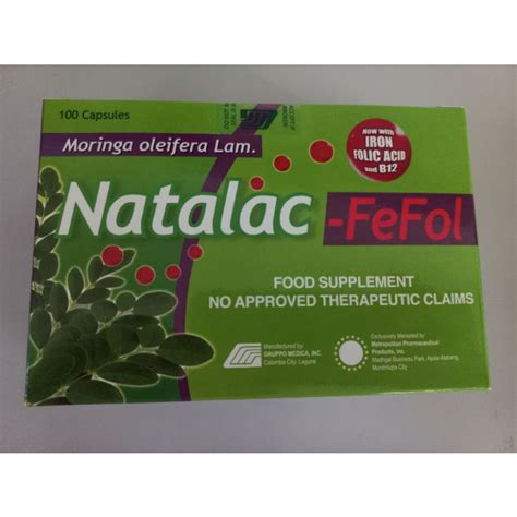 Natalac FeFol Full Prescribing Information, Dosage & Side Effects .